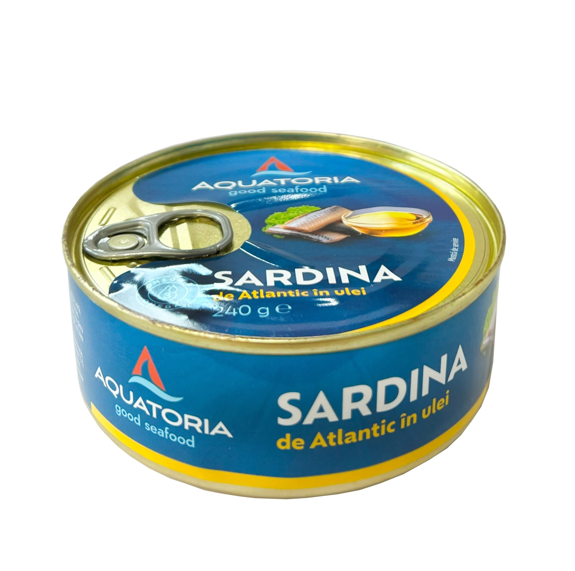 AQUATORIA Sardina in ulei 240 g