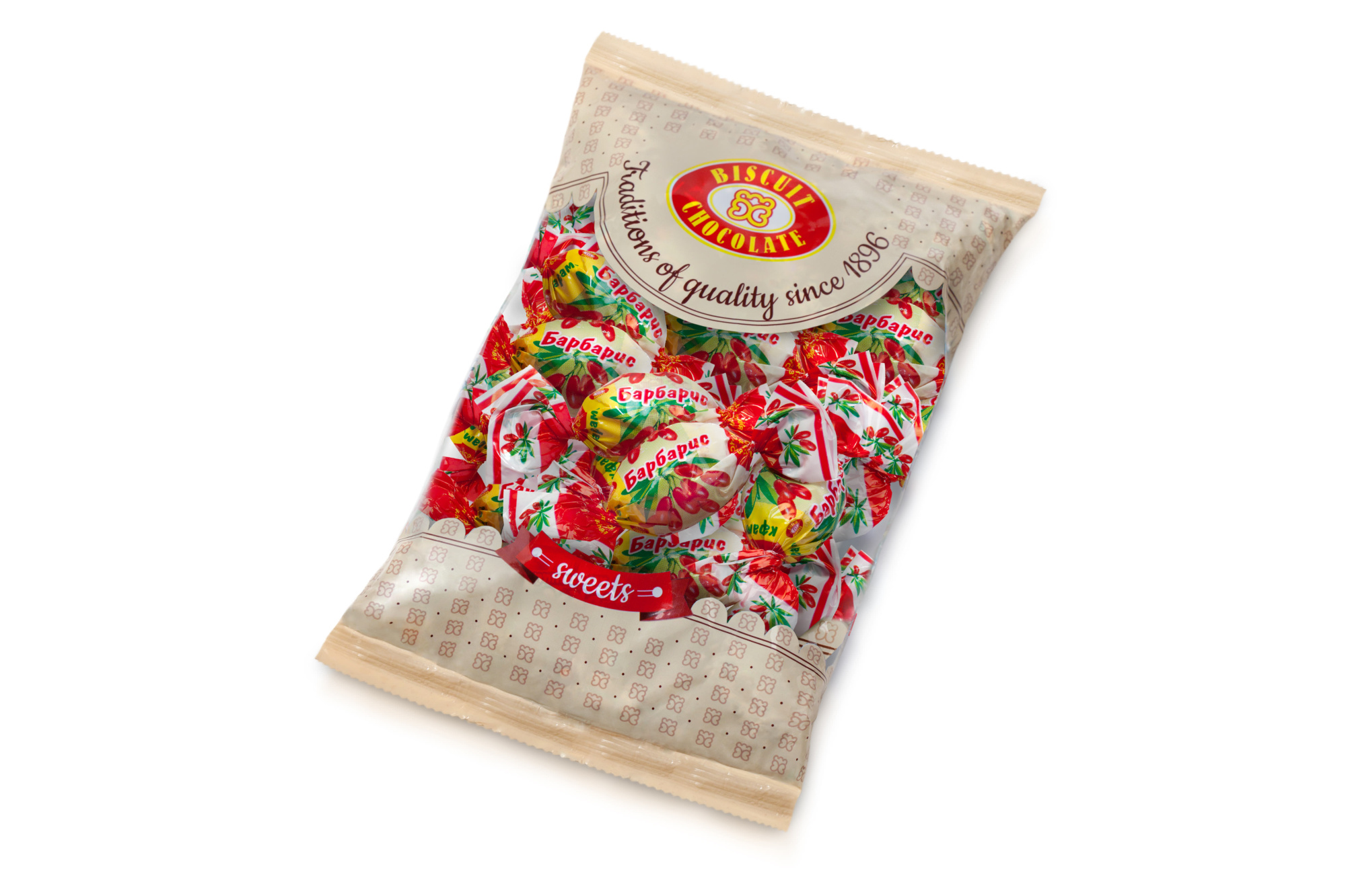 BISCUIT CHOCOLATE Caramelă "Barbaris" 1 kg