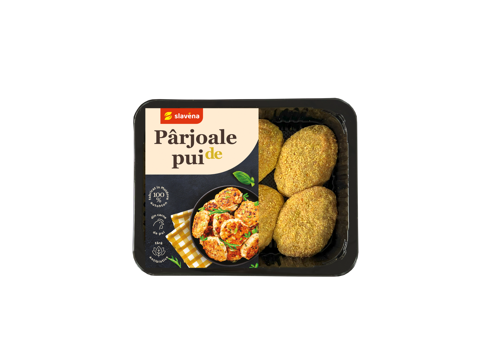 Pârjoale de pui pane 500 gr
